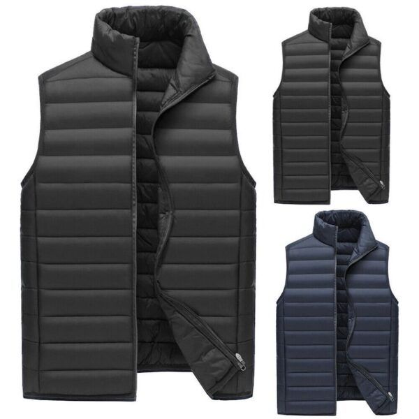 ens Sleeveless Gilets Body Warmer Puffer Quilted Padded Bomber Jackets Vest